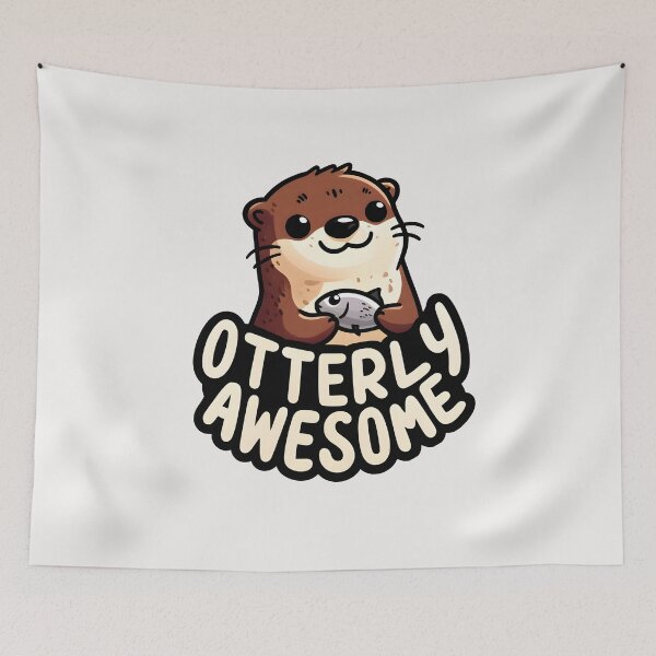 Item preview, otterly awesome designed and sold by creativechaster.