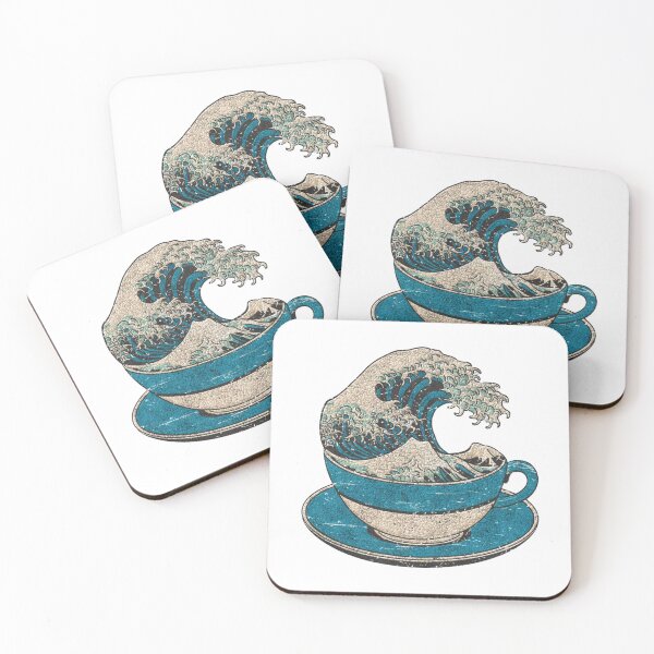 Item preview, The Great Wave of Coffee designed and sold by Pink Dreams.