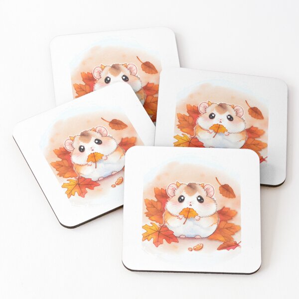 Item preview, Autumn Vibes Hamster Graphic designed and sold by MerrileeWorley.