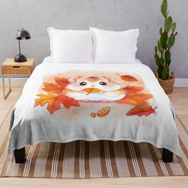 Item preview, Autumn Vibes Hamster Graphic designed and sold by MerrileeWorley.