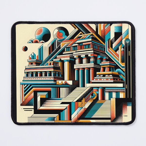Item preview, Futuristic Temple designed and sold by MonolithicEarth.