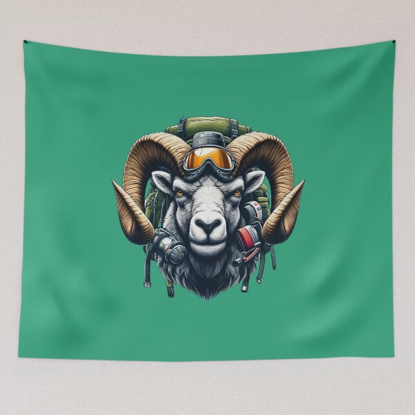 Item preview, MR. FURIOUS RAM - Fury on Four Legs  designed and sold by MarkMotta.