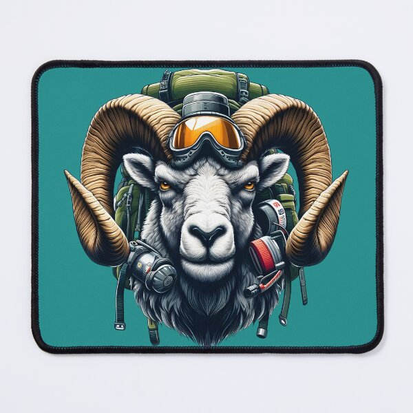 Item preview, MR. FURIOUS RAM - Fury on Four Legs  designed and sold by MarkMotta.