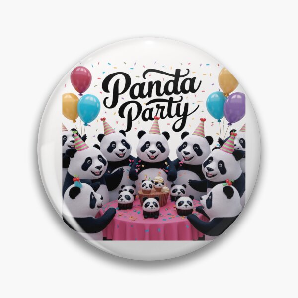 Item preview, Panda Party designed and sold by deluxedigital1.