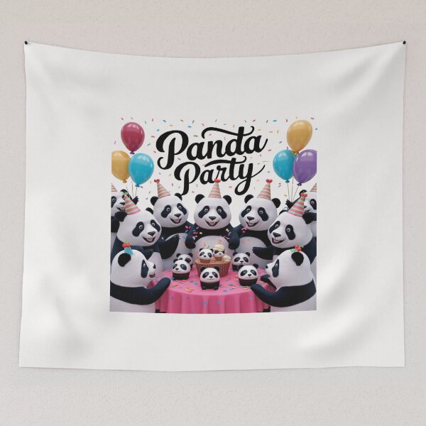 Item preview, Panda Party designed and sold by deluxedigital1.