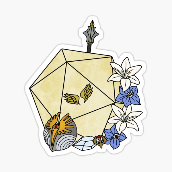 Item preview, Pike Floral Dice designed and sold by LunarAshes.