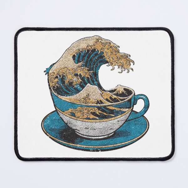 Item preview, The Great Wave of Coffee designed and sold by Pink Dreams.