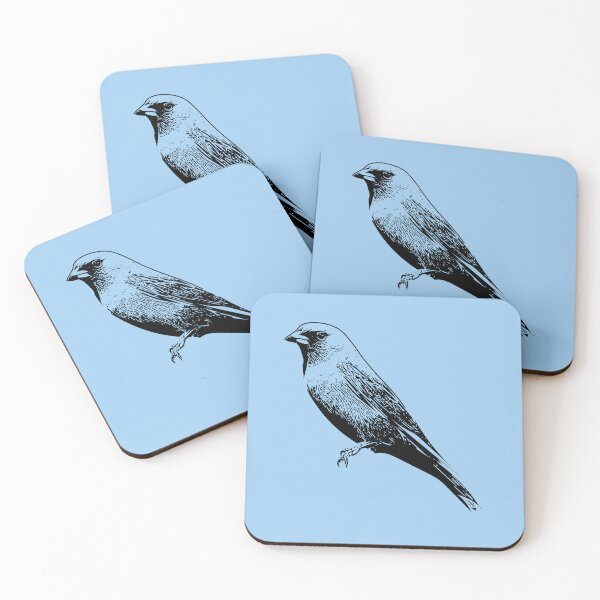 Item preview, Dusky Woodswallow Black Design  designed and sold by designsasstultd.