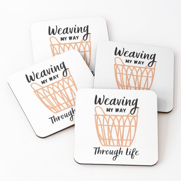 Item preview, Basketry Weaving My Way Through Life designed and sold by alczar.