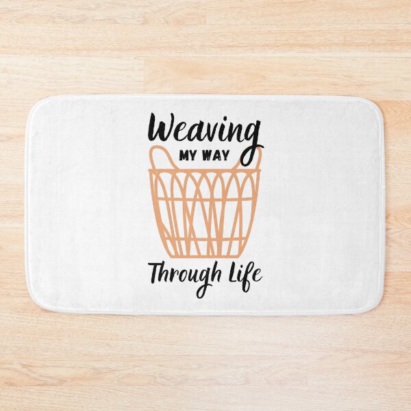 Item preview, Basketry Weaving My Way Through Life designed and sold by alczar.