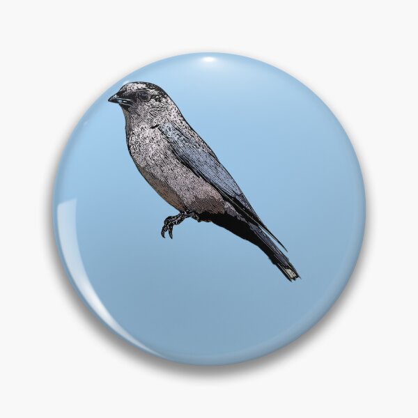 Item preview, Dusky Woodswallow Black Alternate Design  designed and sold by designsasstultd.