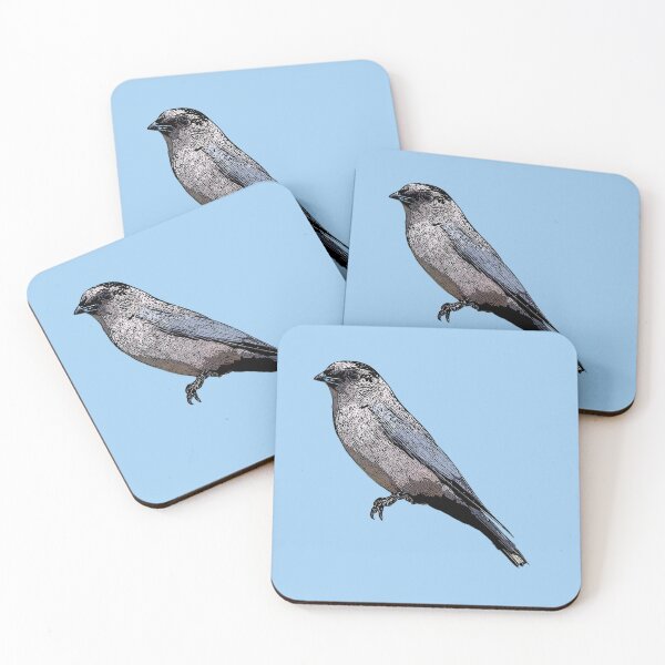 Item preview, Dusky Woodswallow Black Alternate Design  designed and sold by designsasstultd.