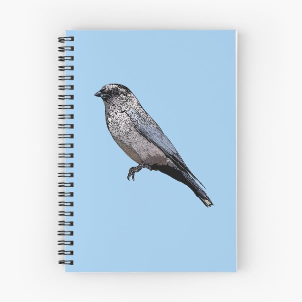 Item preview, Dusky Woodswallow Black Alternate Design  designed and sold by designsasstultd.