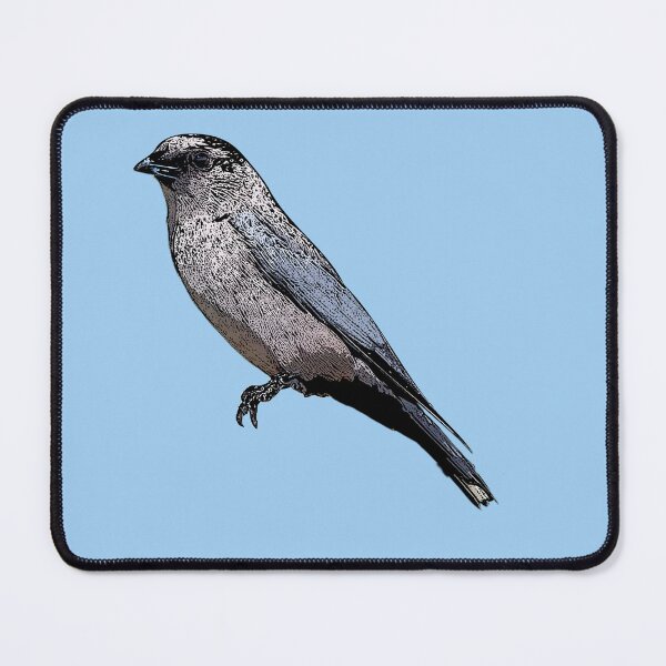 Item preview, Dusky Woodswallow Black Alternate Design  designed and sold by designsasstultd.