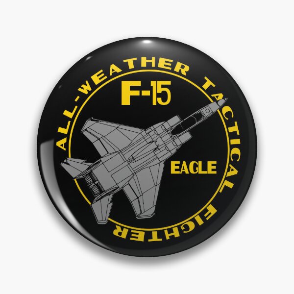 Item preview,  F-15 Eagle Tactical Fighter Jet Airplane Vintage Style Pilot designed and sold by RealPilotDesign.