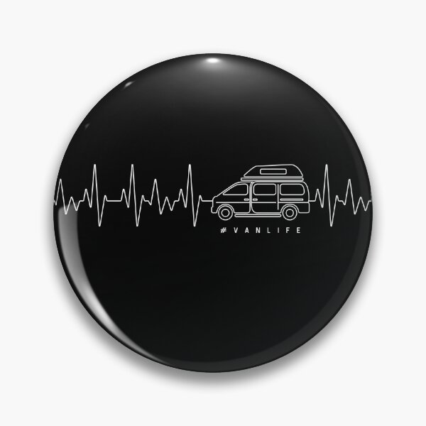 Item preview, Vanlife Heartbeat designed and sold by jonnymoroney.