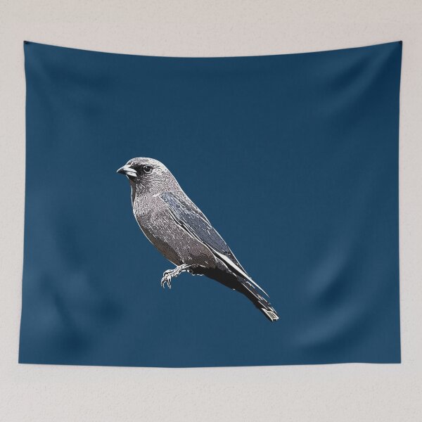 Item preview, Dusky Woodswallow White Alternate Design  designed and sold by designsasstultd.