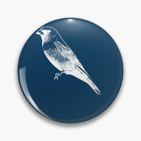 Item preview, Dusky Woodswallow White Design  designed and sold by designsasstultd.