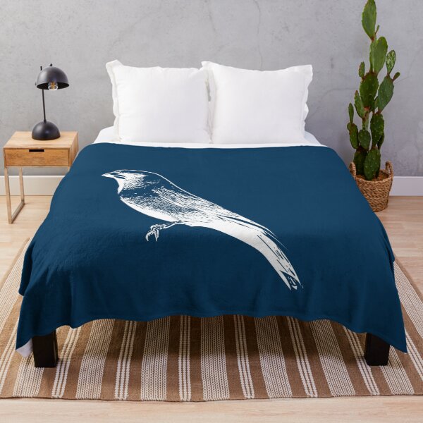 Item preview, Dusky Woodswallow White Design  designed and sold by designsasstultd.