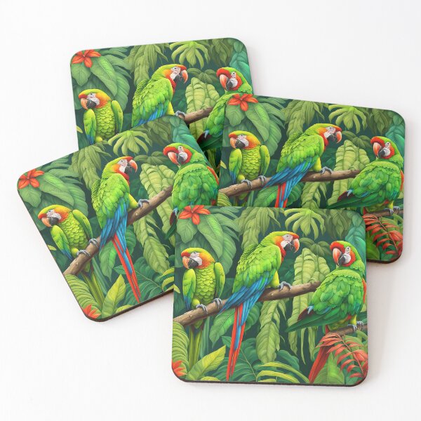 Item preview, The Fabulous Green Macaw designed and sold by Robert Lacy.