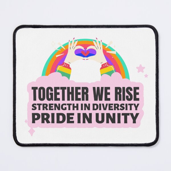 Item preview, Together We Rise: Strength In Diversity, Pride In Unity designed and sold by Palette Print.