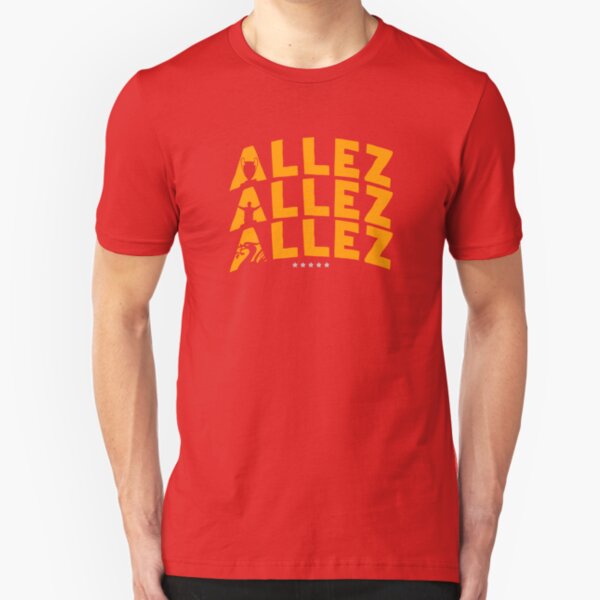 Allez Allez Allez LFC inspired design Slim Fit T-Shirt