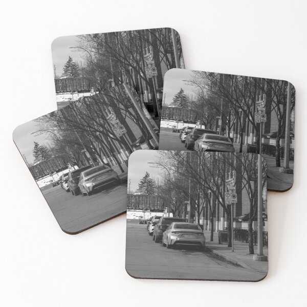 Item preview, Street scene in black and white designed and sold by CanadianWild418.