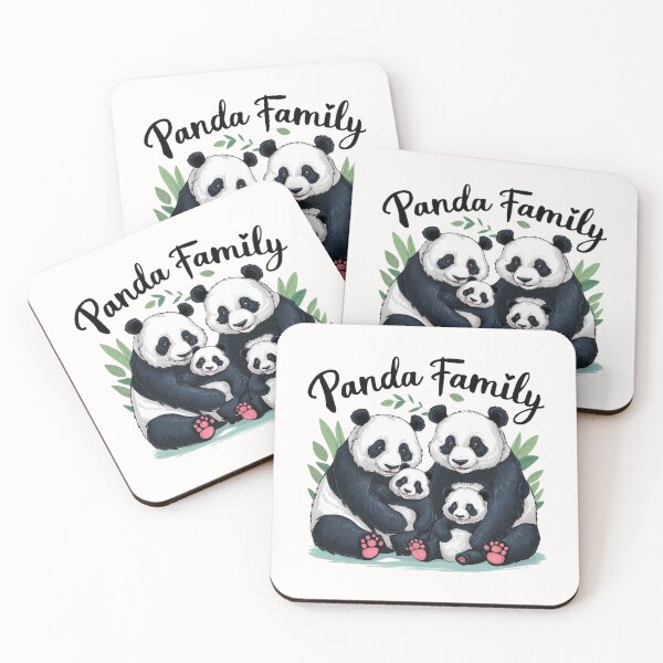Item preview, Panda Family designed and sold by deluxedigital1.