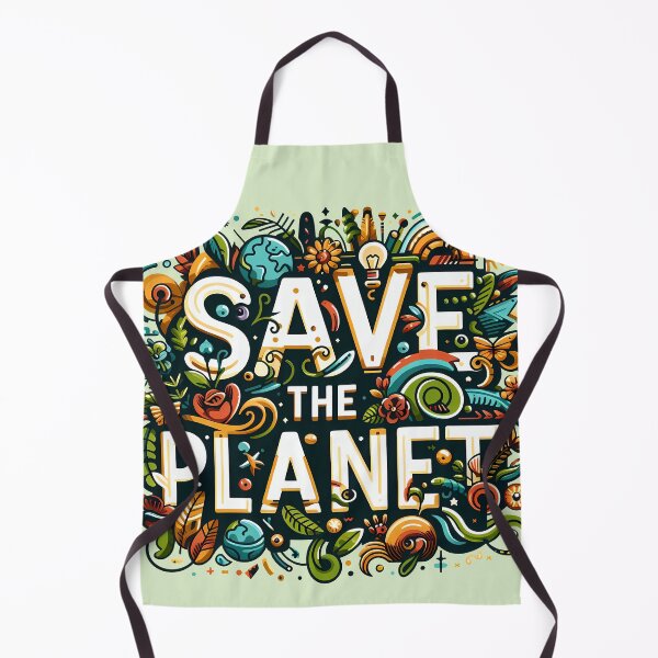 Item preview, Save the Planet, typography designed and sold by maxmaj.