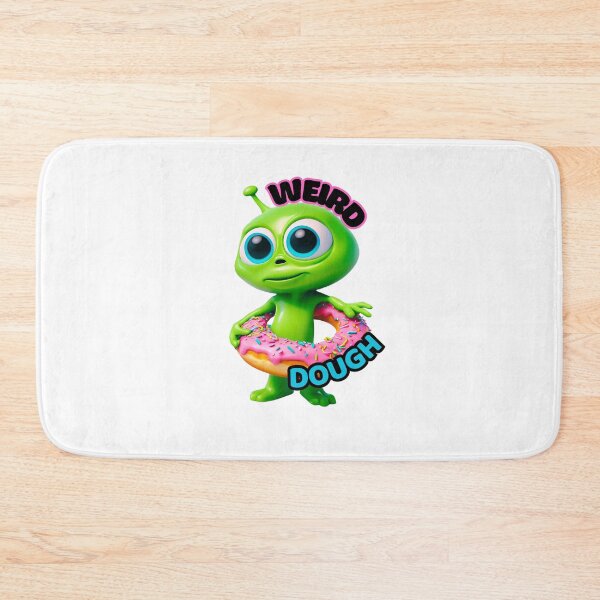 Item preview, Alien Hula Hooping a Pink Donut with Sprinkles designed and sold by Black11Flamingo.