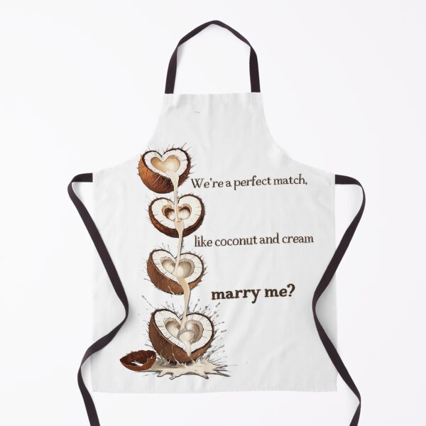 Item preview, Coconut marriage proposal#3 designed and sold by Hen-C-Art.