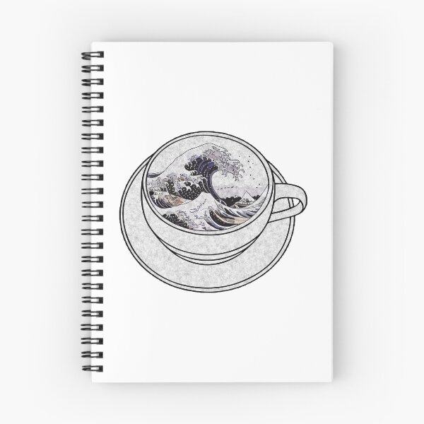 Item preview, The Great Wave of Coffee designed and sold by Pink Dreams.