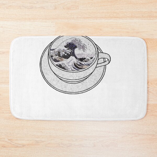 Item preview, The Great Wave of Coffee designed and sold by Pink Dreams.