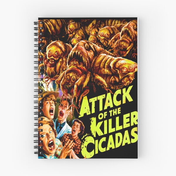 Item preview, Attack of the Killer Cicadas designed and sold by mwb1274.