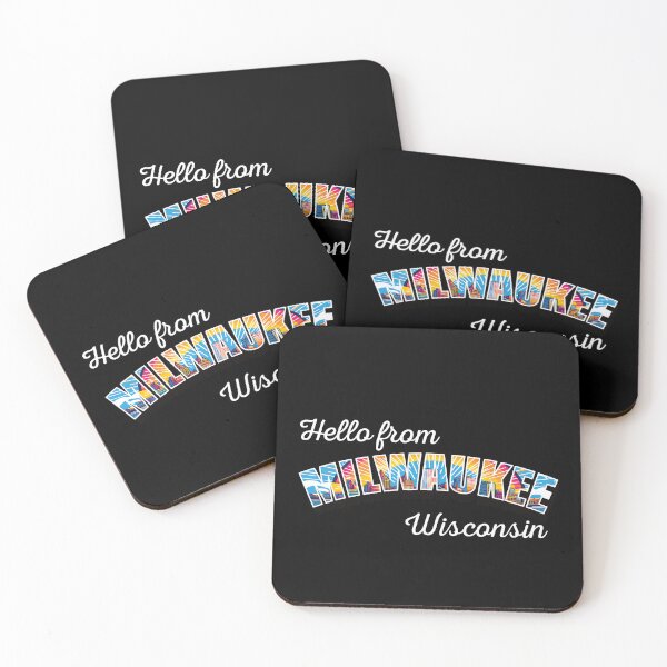 Item preview, Hello from Milwaukee Wisconsin designed and sold by Encompassing Threads.