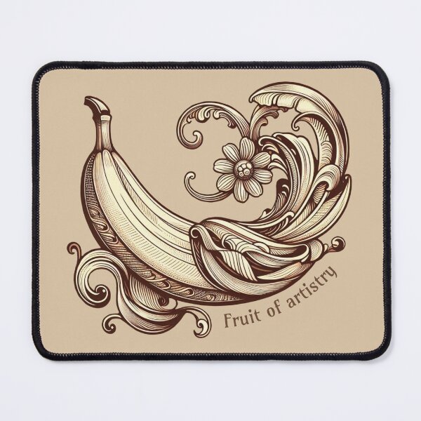 Item preview, Fruit of artistry - banana Art noveau style designed and sold by Funny-Banana.