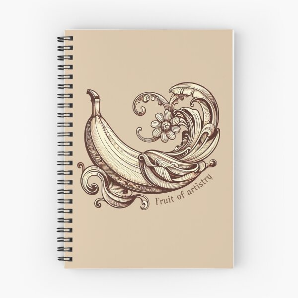 Item preview, Fruit of artistry - banana Art noveau style designed and sold by Funny-Banana.