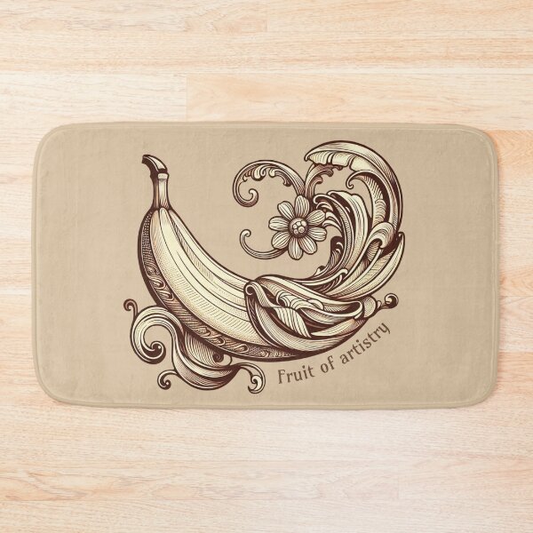 Item preview, Fruit of artistry - banana Art noveau style designed and sold by Funny-Banana.
