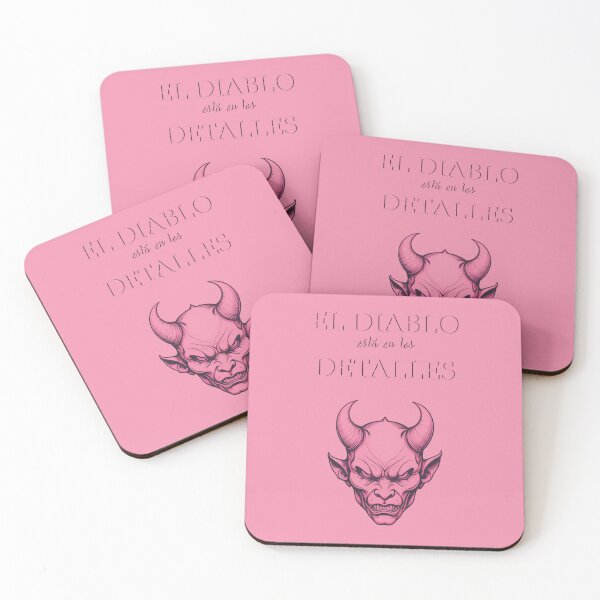 Item preview, The devil is in the details. cool spanish quotes designed and sold by La Loca.