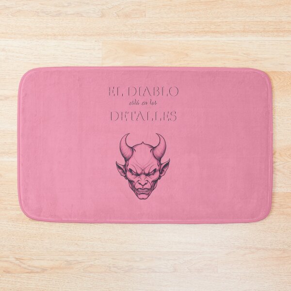 Item preview, The devil is in the details. cool spanish quotes designed and sold by La Loca.