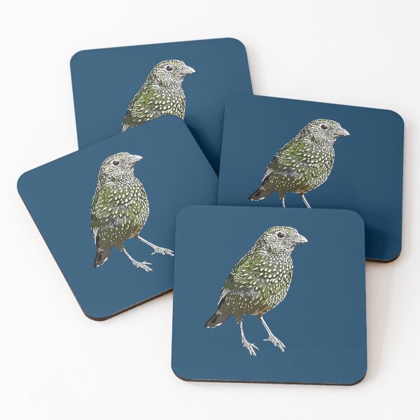 Item preview, Green Catbird White Alternate Design  designed and sold by designsasstultd.