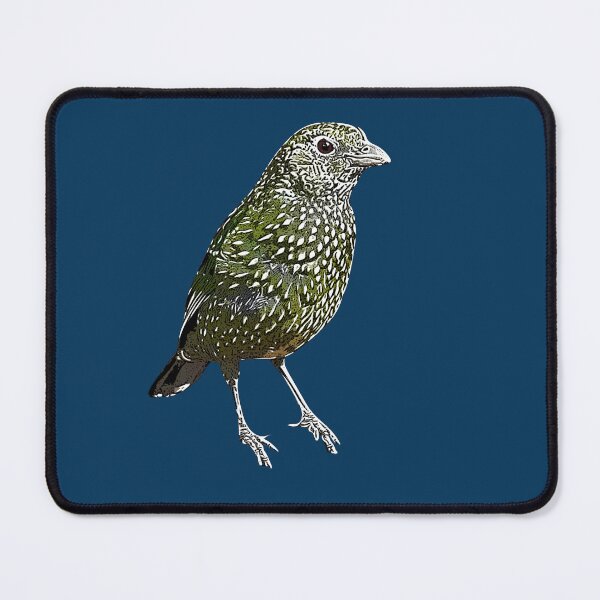 Item preview, Green Catbird White Alternate Design designed and sold by designsasstultd.