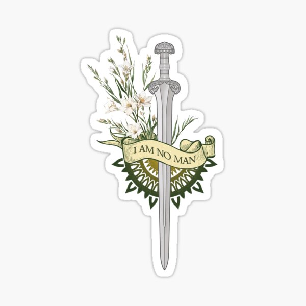 Item preview, I am no man!  designed and sold by Studio Pandemonia.