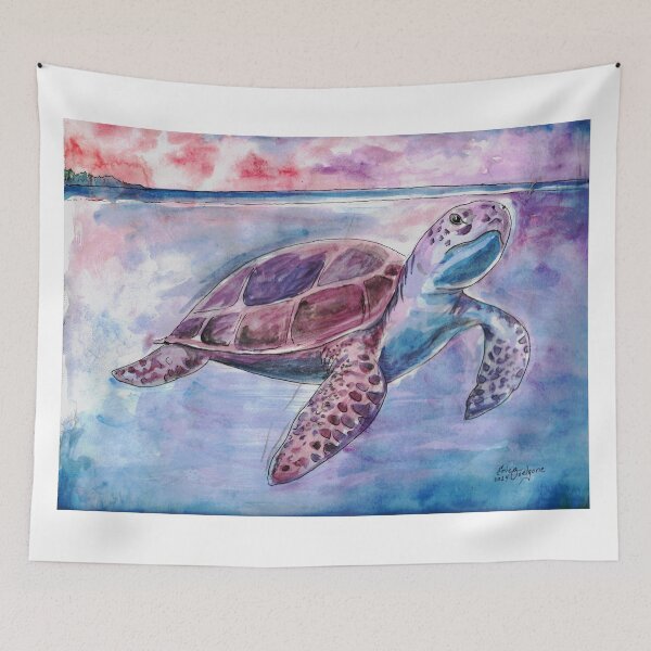 Item preview, Purple Turtle  designed and sold by DarkRubyMoon.