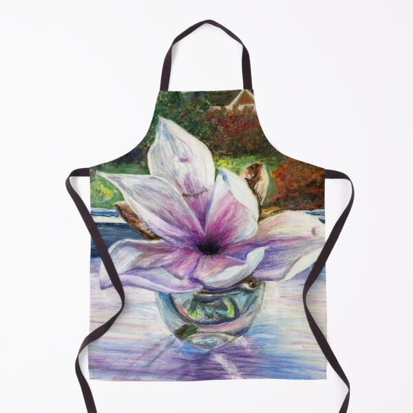 Item preview, Fallen Magnolia Bloom On Our Kitchen Window Ledge designed and sold by LymphomaLass.