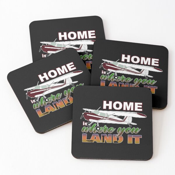 Item preview, Home is Where I Land It | C120 Taildragger Airplane Pilot Design designed and sold by RealPilotDesign.