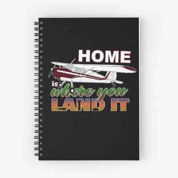 Item preview, Home is Where I Land It | C120 Taildragger Airplane Pilot Design designed and sold by RealPilotDesign.
