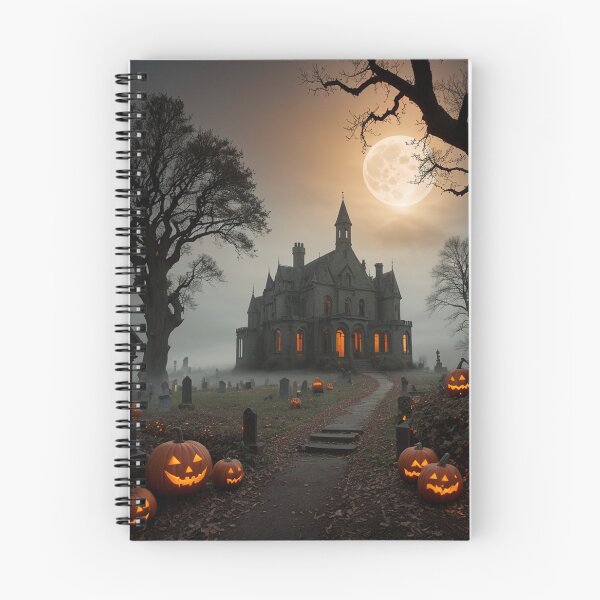 Artikelvorschau, Gruseliger Halloween-Friedhof entworfen und verkauft von EnchantedVista.