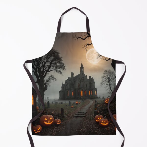 Item preview, Spine-Chilling Spooky Halloween Graveyard designed and sold by EnchantedVista.