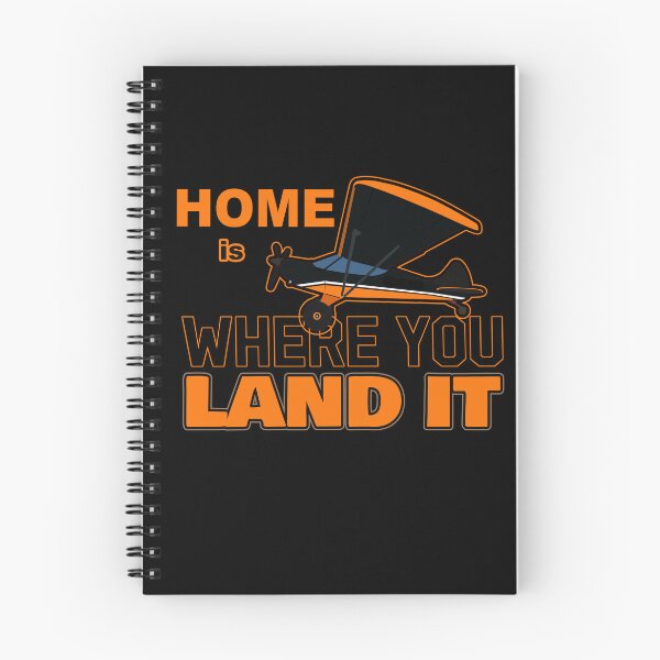 Item preview, Home is Where I Land It | Taildragger Airplane Pilot Design designed and sold by RealPilotDesign.
